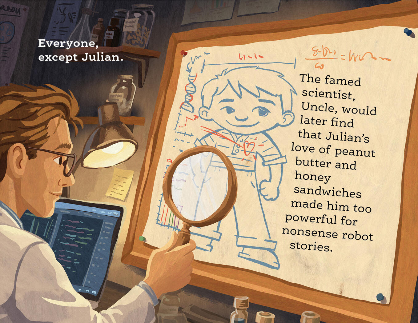 Discovering Julian's powers